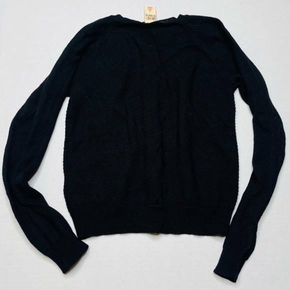 Harper Canyon Black Lightweight Cardigan Sweater - Picture 5 of 5